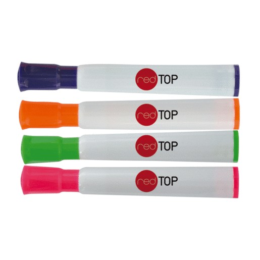 MARCADOR PARA PIZARRON COLORES NEON 4PZ