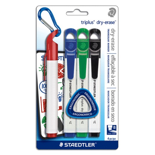 MARCADORES PARA PIZARRON STAEDTLER SURTIDO 4 PIEZA