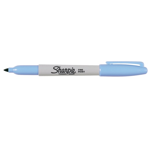 MARCADOR SHARPIE SINGLES FINO AZUL CIELO