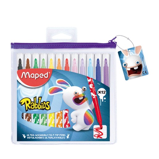 PLUMONES ULTRALAVABLES RABBIDS