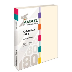 OPALINA AMATL MARFIL 180 GR CON 100 POCHTECA