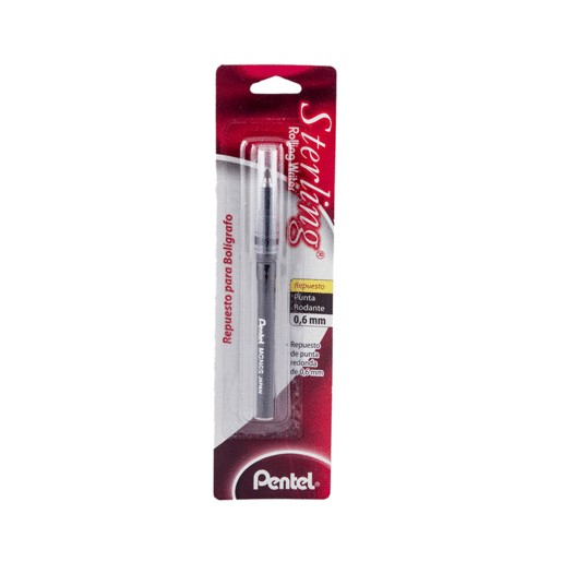 REPUESTO P/BOLIGRAFO PENTEL NEGRO PUNTO MEDIANO