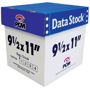 PAPEL FORMA CONTINUA 9.5 X 11 2 TANTOS CON 1500