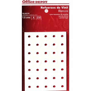 REFUERZOS PARA CARPETA OFFICE DEPOT BLANCO C/210