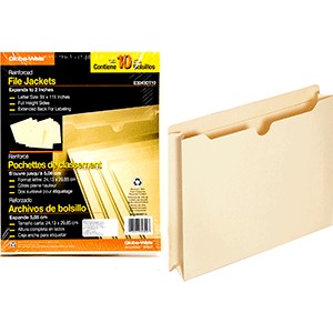 FOLDER EXPANDIBLE CARTA GLOBE WEIS MANILA CON 10