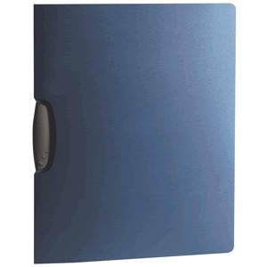 FOLDER CON CLIP TAMANO CARTA COLOR AZUL