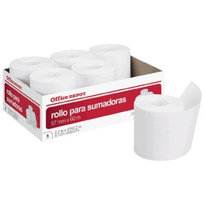 ROLLO PARA SUMADORA 57 X 40 3 PACK OFFICE DEPOT