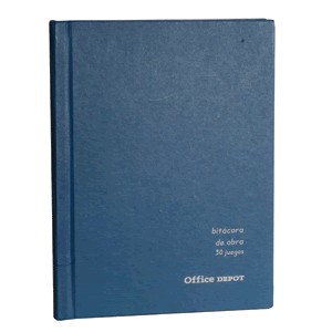 BITACORA DE OBRA OFFICE DEPOT 30 JUEGOS