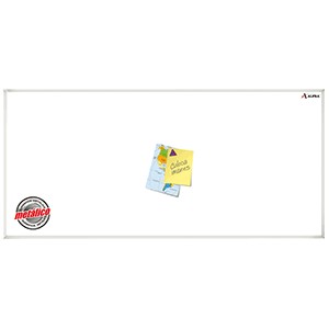 PIZARRON ALFRA BLANCO METALICO ESCOLAR 90 X 150