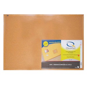 PIZARRON QUARTET CORCHO MARCO D/MADERA 60 X 90 CM