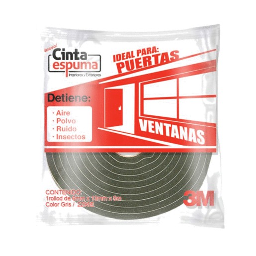 CINTAESPUMA ROLLO 3M 6X13X5MM
