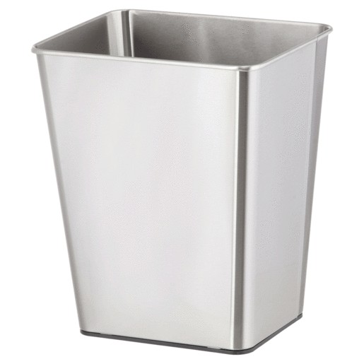 BOTE DE BASURA RED TOP RECTANGULO (26X20X31CM) 9LT