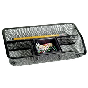 CHAROLA ORGANIZADOR MESH COLOR NEGRO OFFICE DEPOT