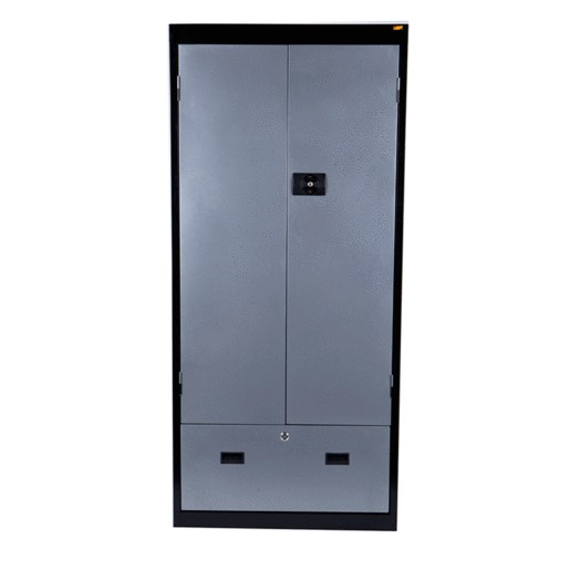 GABINETE TAM-MEX MULTIUSOS GRIS C/NEGRO CON CAJON