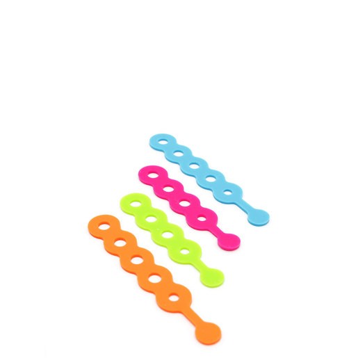 ORGANIZADOR DE CABLES SPECTRA 4 PZ VARIOS COLORES