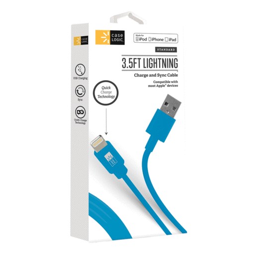 CABLE LIGHTNING MFI CASE LOGIC (1.06 MTS, AZUL)