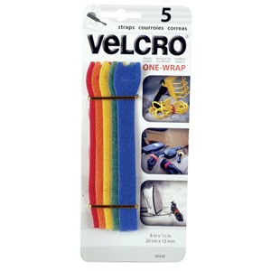 VELCRO TIRAS ONEWRAP 1/2 X 8 COLORES