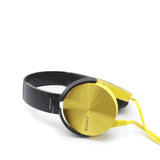 AUDIFONOS ON EAR SONY MDRXB450 AMARILLO