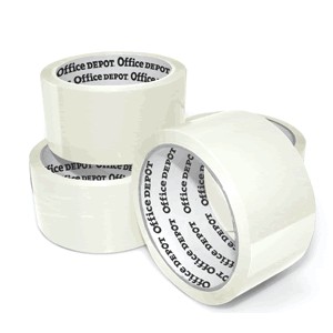 CINTA DE EMPAQUE TRANSPARENTE OFFICE DEPOT 48 X 50