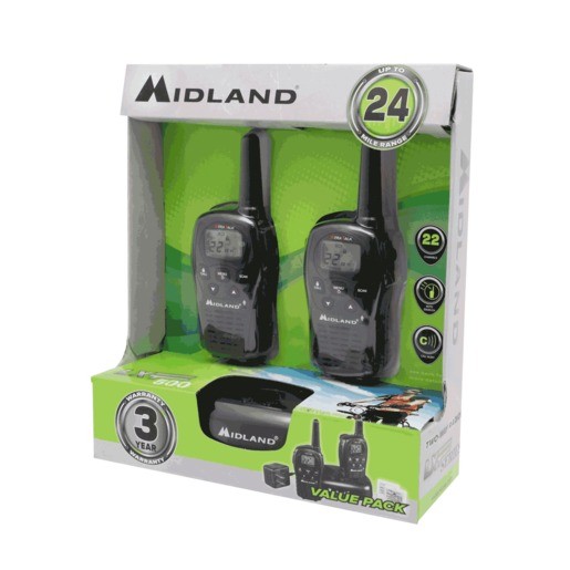 RADIO DE DOS VIAS MIDLAND LXT500VP3 22 CANALES