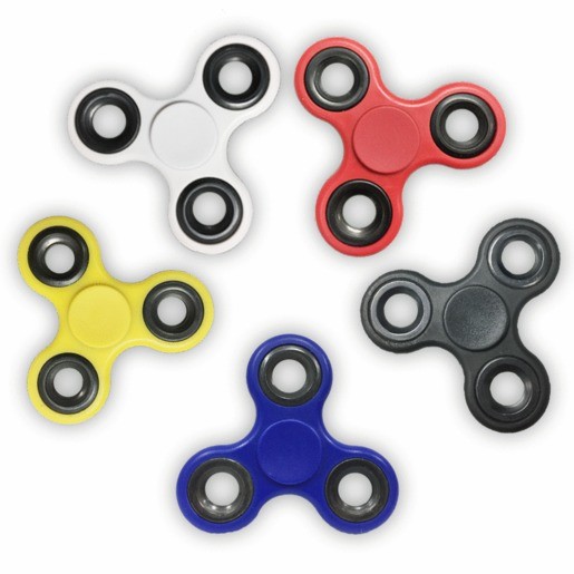 SPINNER PLASTICO DIFERENTES COLORES POR PIEZA