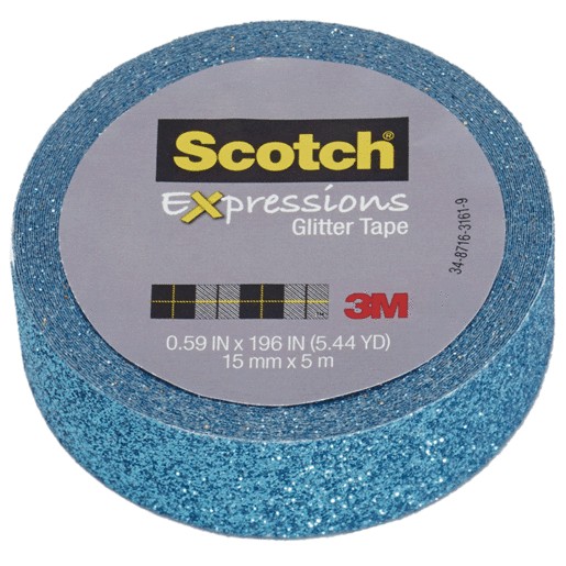 CINTA SCOTCH EXPRESSIONS GLITTER