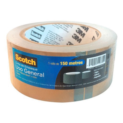 CINTA DE EMPAQUE TRANSP 48MM X 150 M