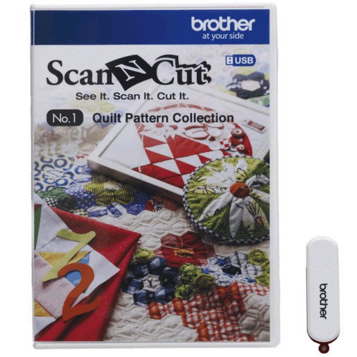 USB BROTHER DISENOS DE QUILTING