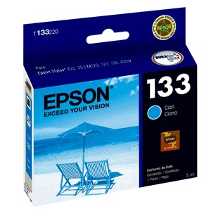 CARTUCHO EPSON CYAN TX 120 T22 T420W