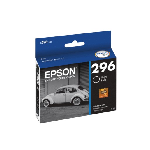 CARTUCHO EPSON T296 TINTA NEGRA