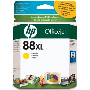 CARTUCHO AMARILLO DE ALTO RENDIM. HP 88XL C9393AL