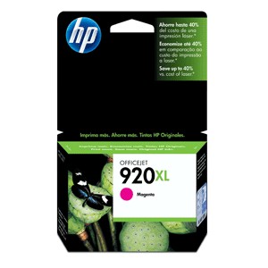 CARTUCHO MAGENTA DE ALTO RENDIM.HP 920XL CD973AL