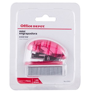 ENGRAPADORA MINI EN COLORES C/1000 GRAPAS ESTANDAR