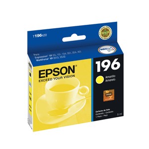 CARTUCHO EPSON 196 XP-401 AMARILLO