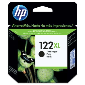 CARTUCHO NEGRO DE ALTO RENDIM. HP 122XL (CH563HL)