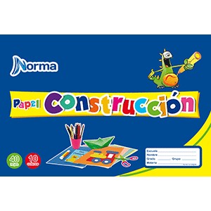BLOCK CARTA NORMA PAPEL DE CONSTRUCCION