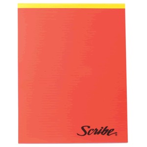 BLOCK CARTA ENGOMADO SCRIBE 80 HOJAS CUADRO GRANDE