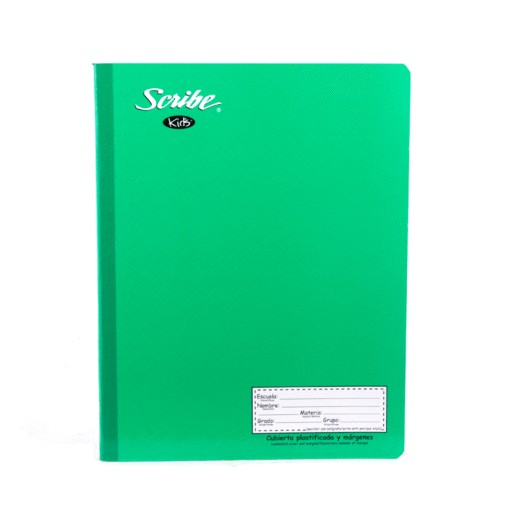CUADERNO COLEGIAL KIDS COSIDO 100 HOJAS RAYA