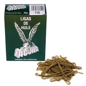 CAJA DE LIGAS No18 AGUILA 100gr