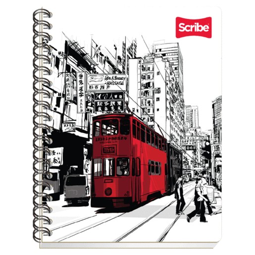 CUADERNO PROFESIONAL CUADRO GRANDE SCRIBE 100 HOJA
