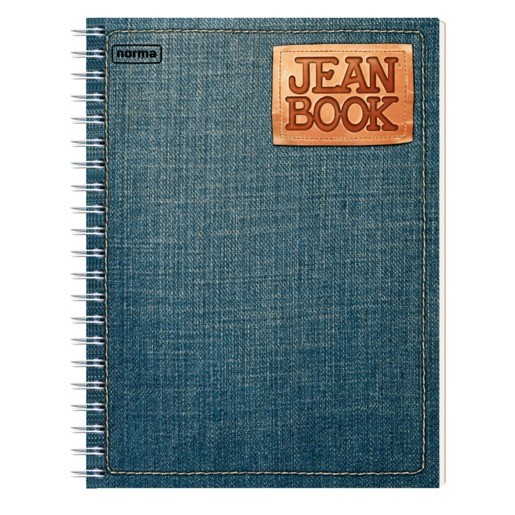CUADERNO PROFESIONAL JEAN BOOK 100 HOJAS CUADRO CH