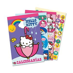 BLOCK DE STICKERS KITTY