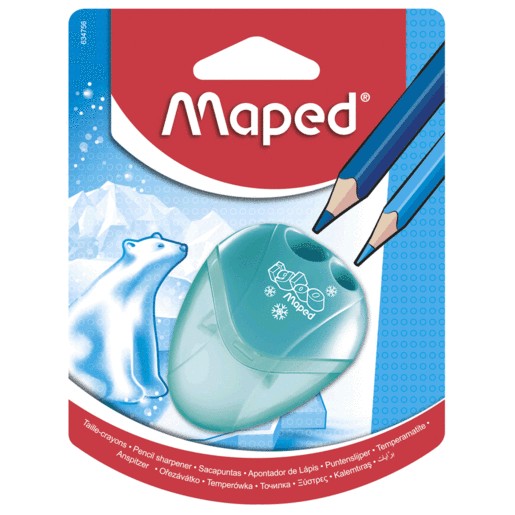 SACAPUNTAS IGLOO 2 ORIFICIOS MAPED PIEZA