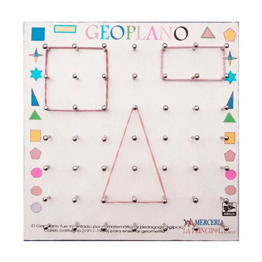 GEOPLANO DE MADERA 1 PIEZA