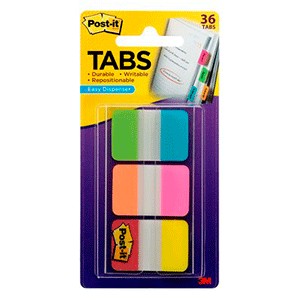 BANDERITAS RIGIDAS POSTIT 36P