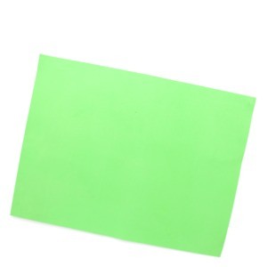 FOAMY CARTULINA VERDE CLARO PAQUETE CON 3