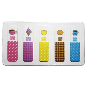 BANDERITAS SIGNATURE 5 DISENOS CON 20 PIEZAS C/U