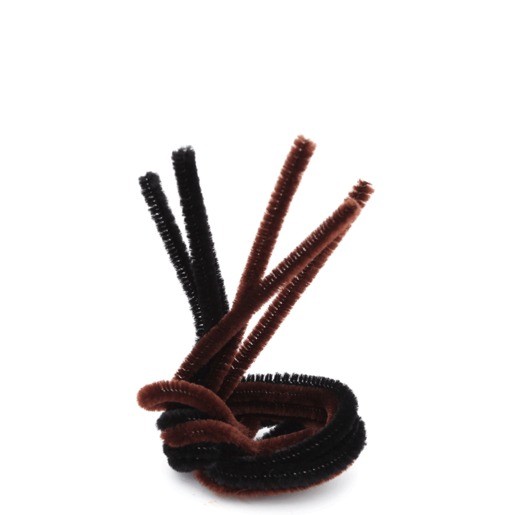 LIMPIAPIPAS NEGRO Y CAFE CON 30 PIEZAS