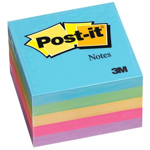 POST-IT 654 3 X 3 ULTRA PAQUETE C/5