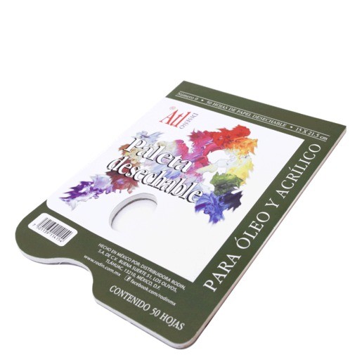 PALETA DESECHABLE NO.15 15X22 CM